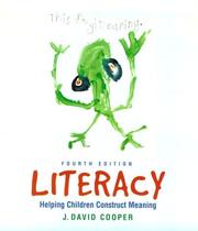 Cover of: Literacy by J. David Cooper