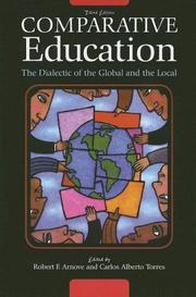 Comparative Education by Arnove Robert