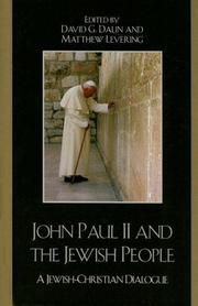 Cover of: John Paul II and the Jewish People by Dalin David