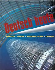 Cover of: Deutsch heute: Grundstufe
