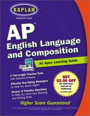 Cover of: AP English Language & Composition: An Apex Learning Guide