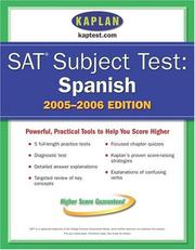 Cover of: SAT Subject Tests by Kaplan Publishing