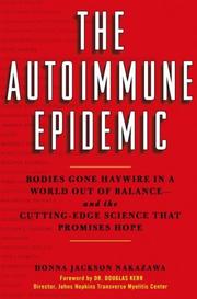 Cover of: The Autoimmune Epidemic by Donna Jackson Nakazawa