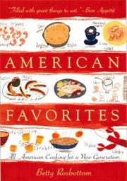 Cover of: American Favorites by Betty Rosbottom, Betty Rosbottom