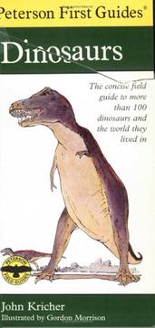 Cover of: Peterson First Guide to Dinosaurs