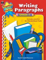 Cover of: Writing Paragraphs Grade 2 (Practice Makes Perfect)