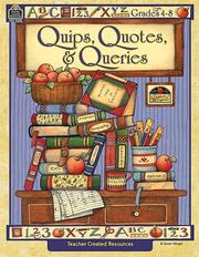 Cover of: Quips, Quotes, & Queries | TEACHER CREATED RESOURCES