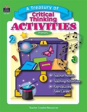 Cover of: Critical Thinking Activities (Primary)