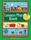 Cover of: Lesson Plan Book