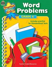 Cover of: Word Problems Grade 6 by Sue Sutton, ROBERT SMITH