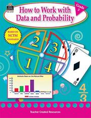 Cover of: How To Work with Data & Probability, Grade 3 (Math)