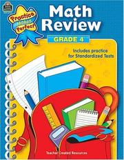 Cover of: Math Review Grade 4 (Practice Makes Perfect (Teacher Created Materials))