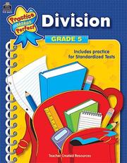 Cover of: Division Grade 5 (Practice Makes Perfect)