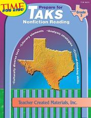 Cover of: Prepare for TAKS Grade 3 by TEACHER CREATED RESOURCES, TEACHER CREATED RESOURCES