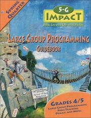 Cover of: 5-G Impact Spring Quarter Large Group Programming Guidebook: Doing Life With God in the Picture (Promiseland)