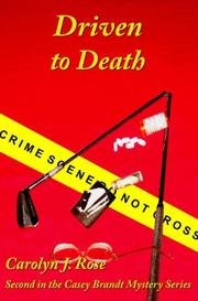 Cover of: Driven to Death
