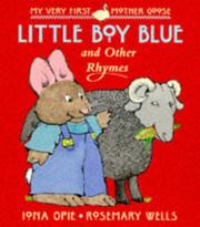 Cover of: "Little Boy Blue" and Other Rhymes (My Very First Mother Goose)