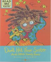 Cover of: Don't Hit Your Sister (Read Me: Poetry) by S. Ellis
