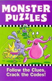 Cover of: Monster Puzzles (Puzzle Books)