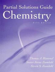 Cover of: Chemistry, 5th edition (Partial Solutions Guide)