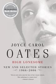Cover of: High Lonesome by Joyce Carol Oates
