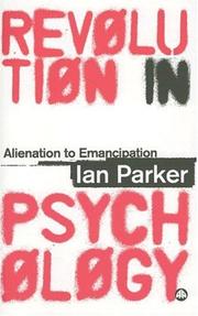 Cover of: Revolution in Psychology by Ian Parker