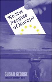 Cover of: We, the Peoples of Europe