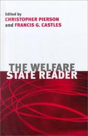Cover of: The Welfare State Reader