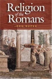 Cover of: The Religion of the Romans by Jörg Rüpke, Jörg Rüpke