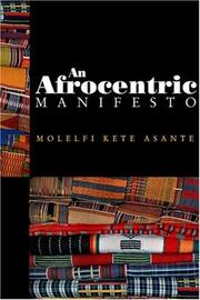 Cover of: An Afrocentric Manifesto