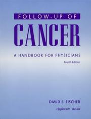 Cover of: Follow-Up of Cancer: A Handbook for Physicians