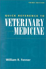 Cover of: Quick Reference to Veterinary Medicine