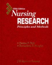 Cover of: Nursing research | Denise F. Polit