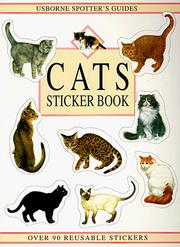 Cover of: Cats Sticker Book (Usborne Spotter's Guides)