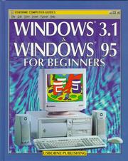 Cover of: Windows 3.1 & Windows 95 for Beginners by Richard Dungworth
