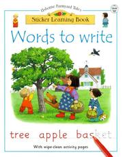 Cover of: Words to Write