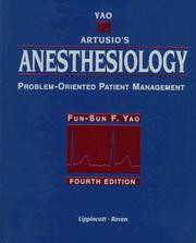 Cover of: Yao & Artusio's anesthesiology: problem-oriented patient management