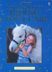 Cover of: The Usborn Complete Book of Riding and Pony Care