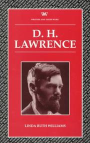 Cover of: D.H. Lawrence | Linda Ruth Williams