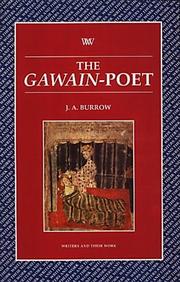 Cover of: The Gawain Poet by J. A. Burrow