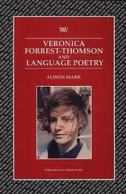Veronica Forrest-Thomson and Language Poetry by Alison Mark