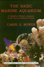 Cover of: Basic Marine Aquarium | Carol E. Bower