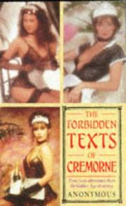 Cover of: The Forbidden Texts of Cremorne (Anonymous)