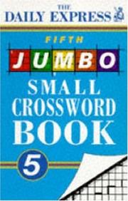 Cover of: Fifth Jumbo Small Crossword Book