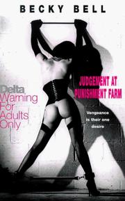 Cover of: Judgement At Punishment Farm (Delta) by Becky Bell