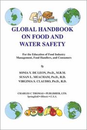 Cover of: Global Handbook on Food and Water Safety by Sonia Yuson De Leon, Susan L. Meacham, Virginia S. Claudio