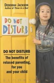 Cover of: Do Not Disturb