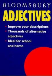 Cover of: Key Adjectives (Bloomsbury Keys) by Tracey Smith
