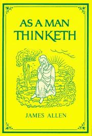 Cover of: As a Man Thinketh (Family Inspirational Library)