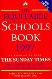 Cover of: The Equitable Schools Book by Jenny Lees-Spalding, Jenny Lees-Spalding